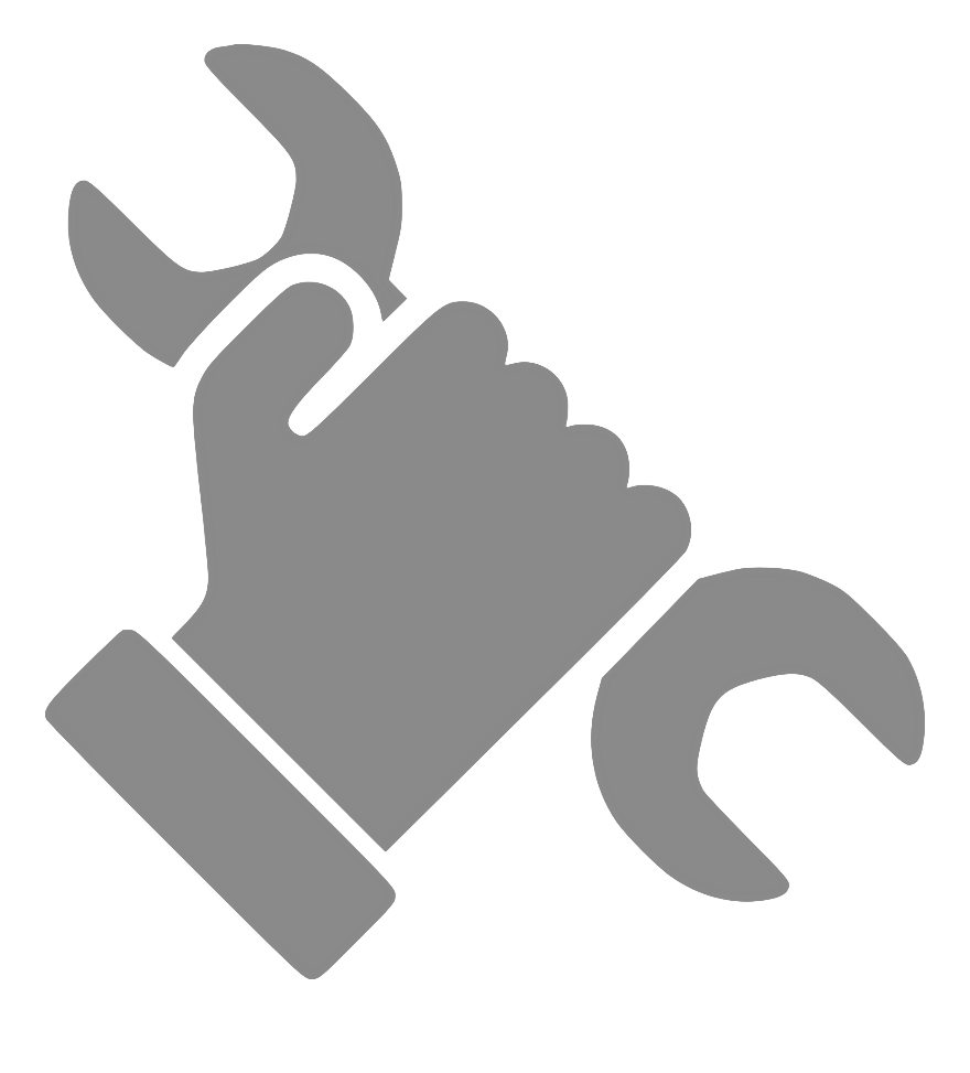 Logo de una casa con herramientas representando al Servicio Técnico Neckar Villanueva de Gallego